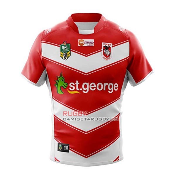 Camiseta St George Illawarra Dragons Rugby 2018-19 Segunda